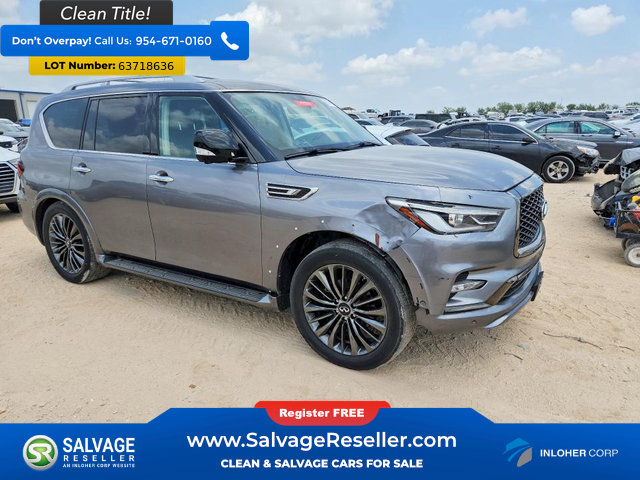 Used 2021 INFINITI QX80 Premium Select w/ Cargo Package RWD image 5