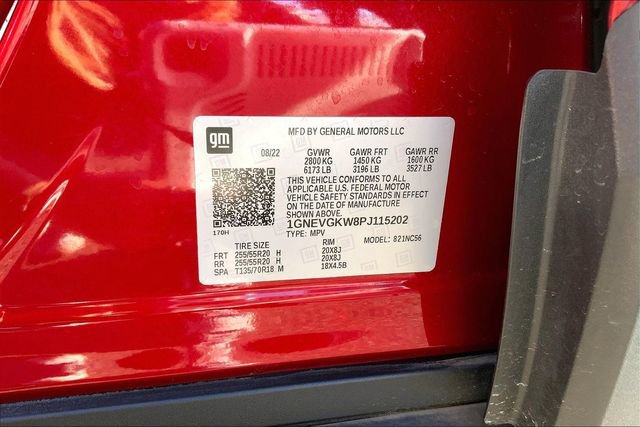 Used 2023 Chevrolet Traverse LT w/ Rear Camera Mirror Package image 32