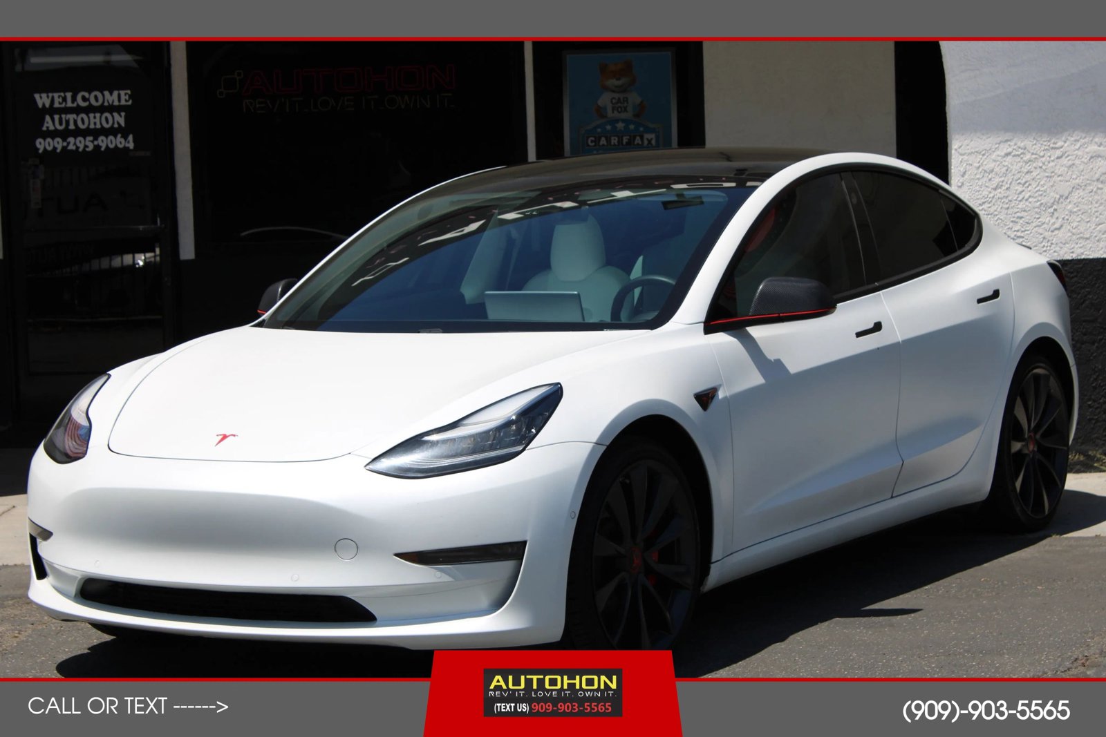 Used 2020 Tesla Model 3 Performance AWD/4WD image 1