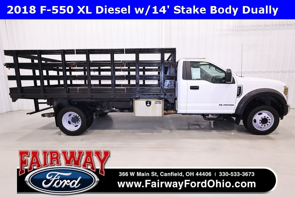 Used 2018 Ford F550 2WD Regular Cab Super Duty