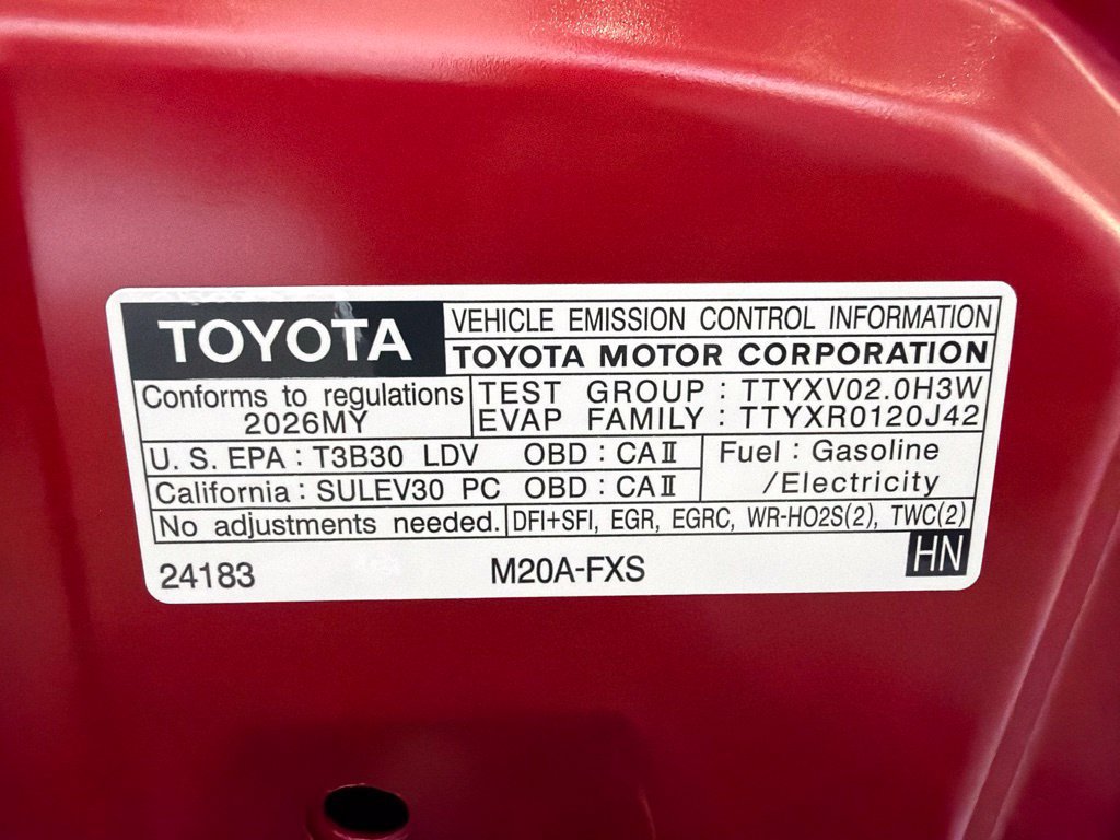Certified 2026 Toyota Prius Plug-In Hybrid FWD image 36