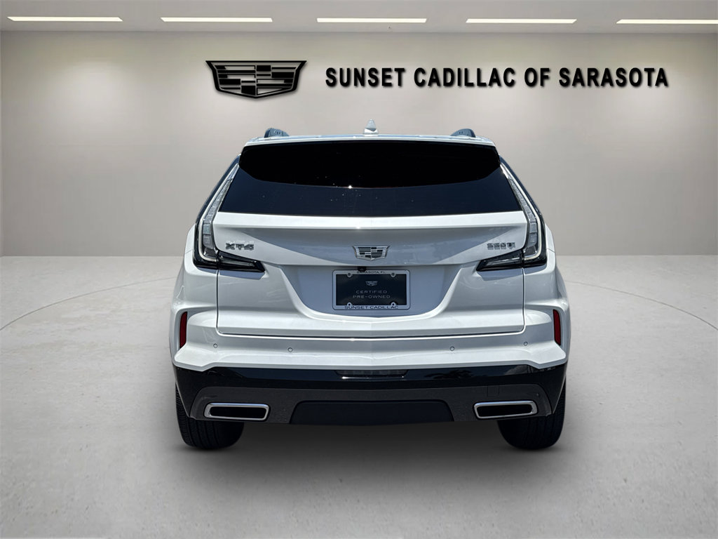 Certified 2025 Cadillac XT4 Sport w/ LPO, Onyx Lite Package FWD image 5