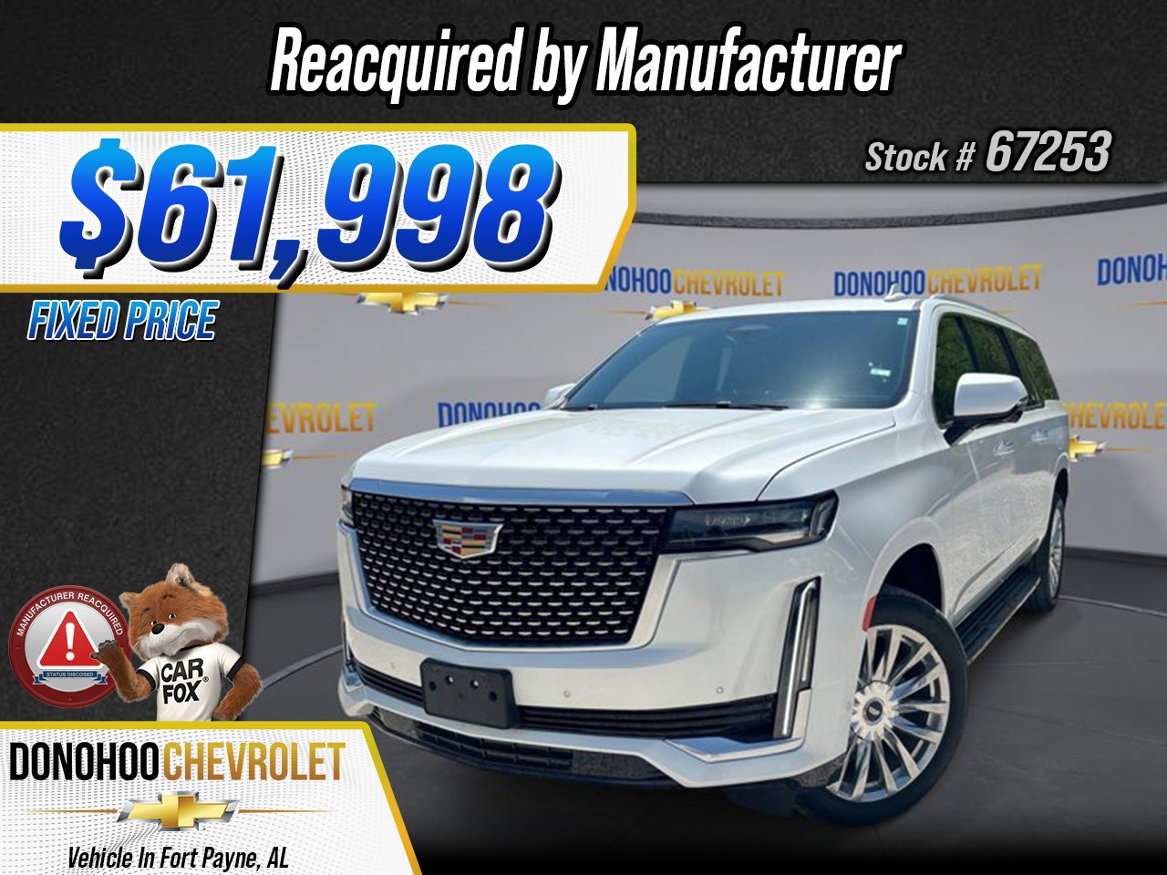 Used 2023 Cadillac Escalade ESV Premium Luxury RWD image 1