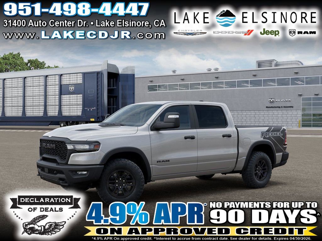 New 2026 RAM 1500 Rebel w/ Trailer Tow Group