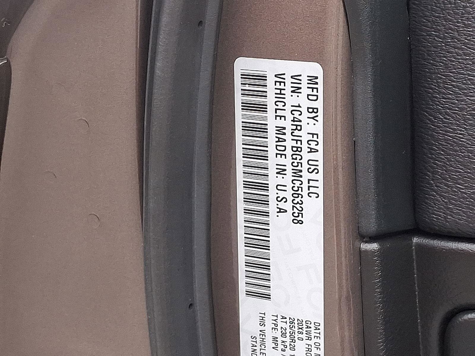 Certified 2021 Jeep Grand Cherokee Limited w/ Quick Order Package 28K 80th image 27