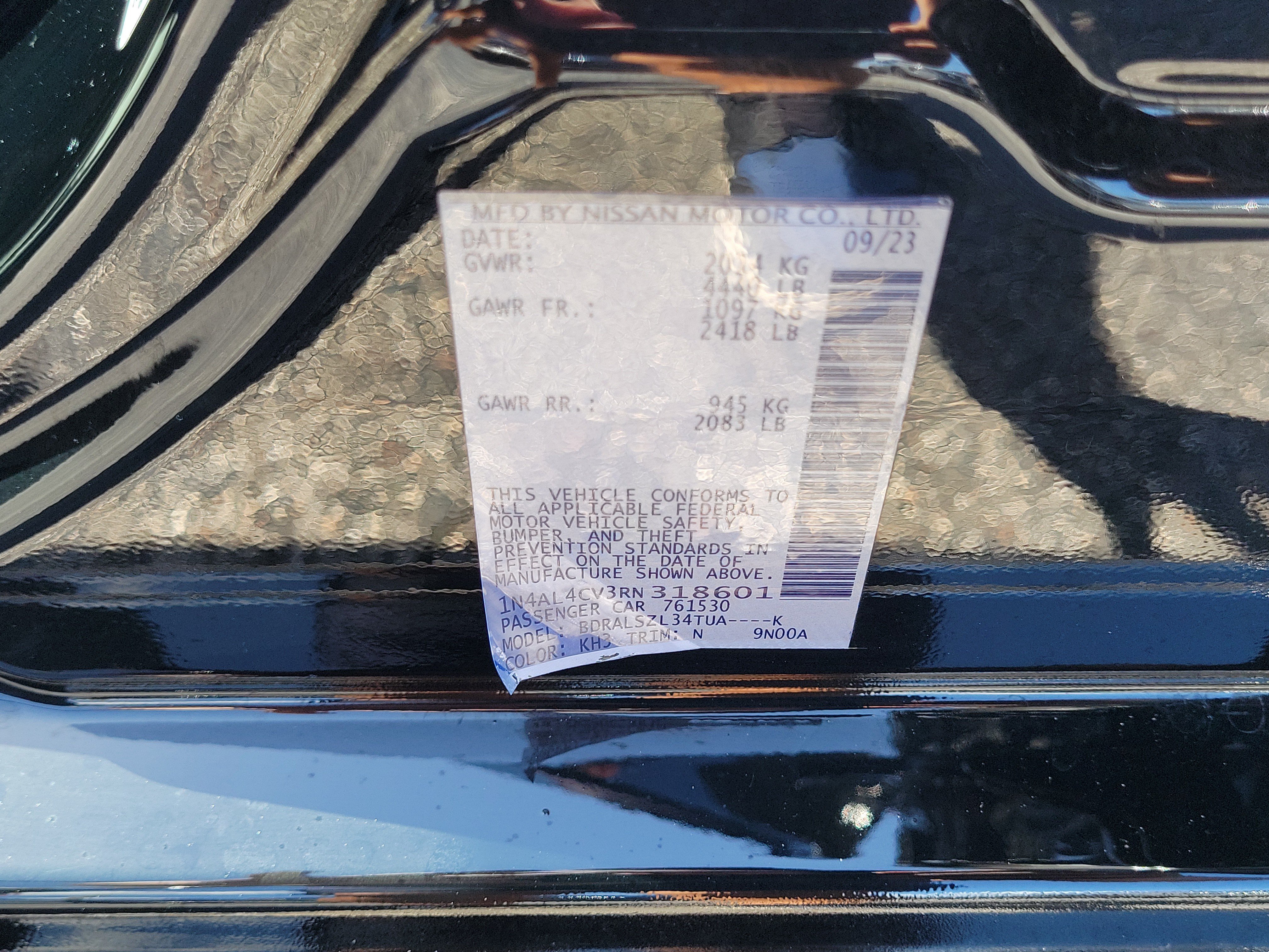 Certified 2024 Nissan Altima 2.0 SR FWD image 27