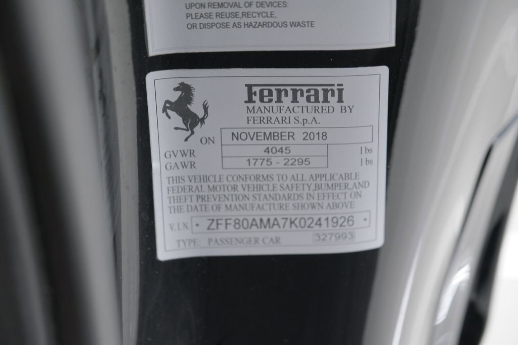 Used 2019 Ferrari 488 Spider image 53