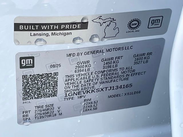 New 2026 Chevrolet Traverse High Country w/ LPO, Floor Liner Package image 17