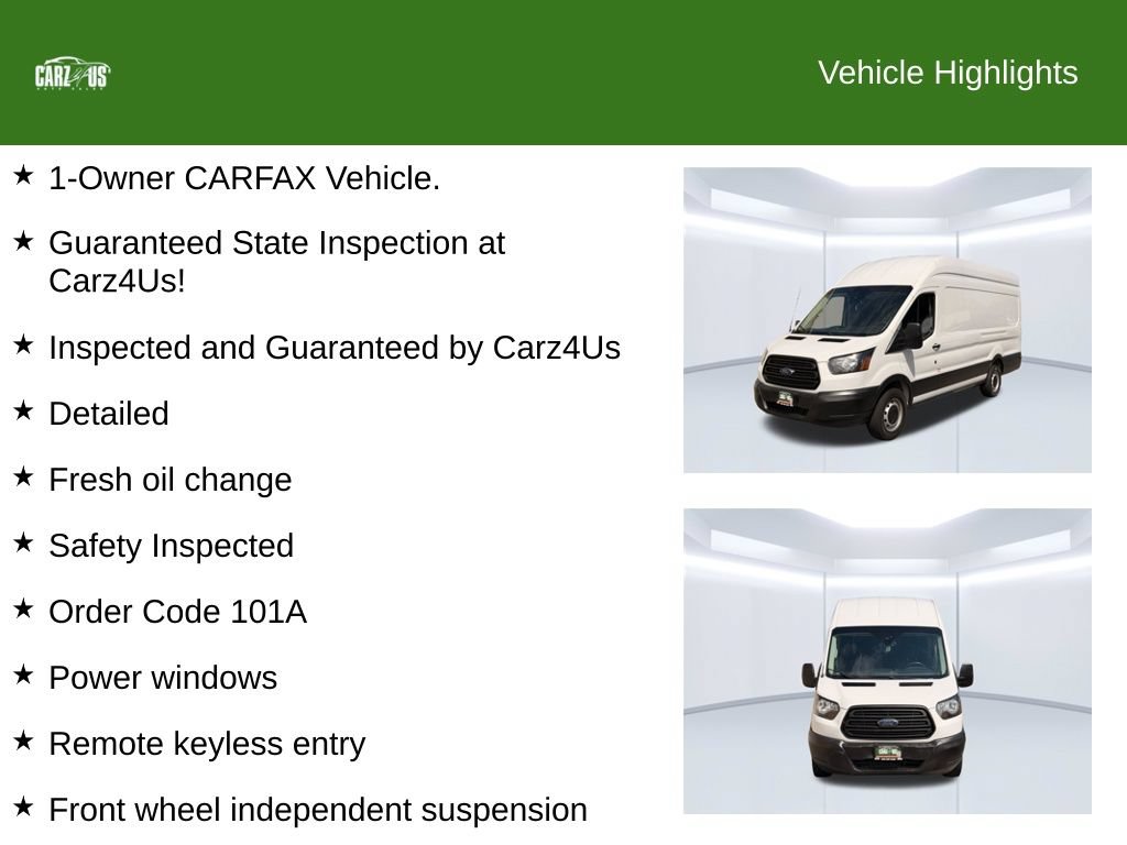 Used 2019 Ford Transit 350 148 High Roof Extended RWD image 35