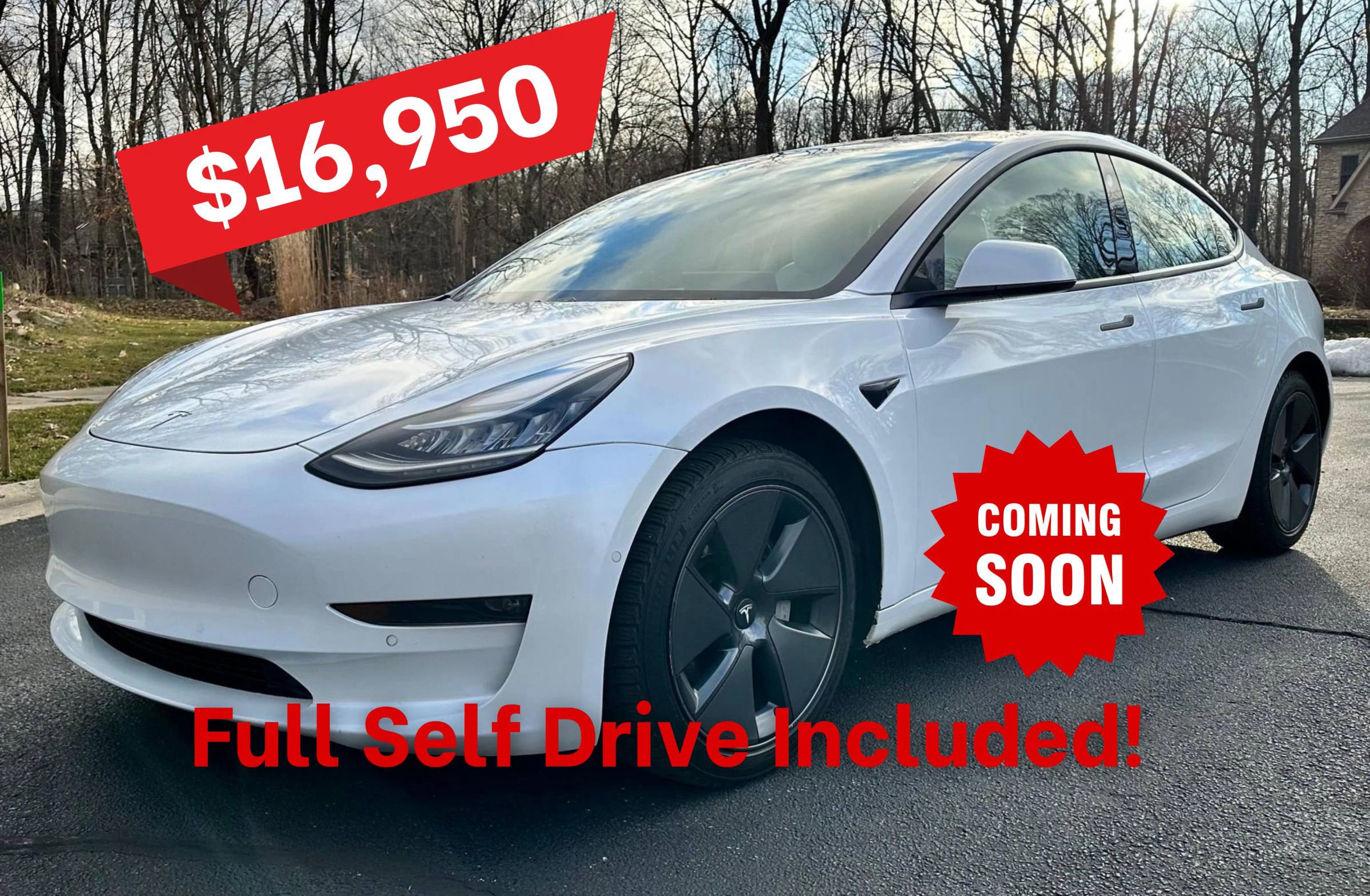 Used 2019 Tesla Model 3 Long Range image 1