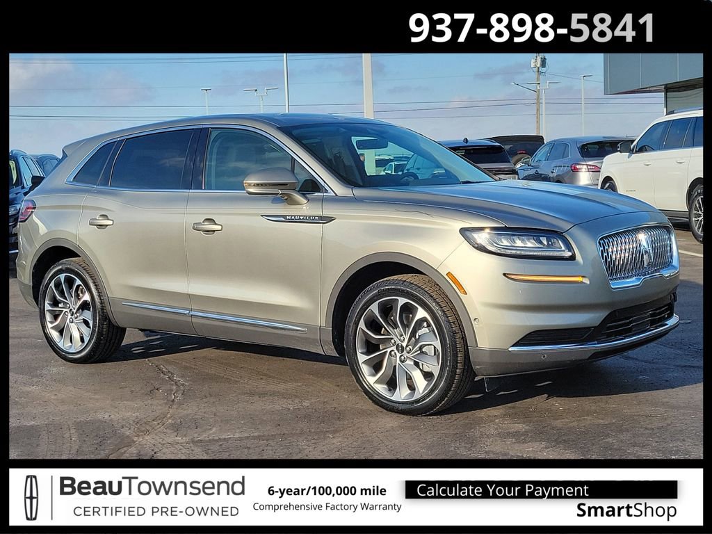 Certified 2023 Lincoln Nautilus Reserve w/ Equipment Group 201A image 1