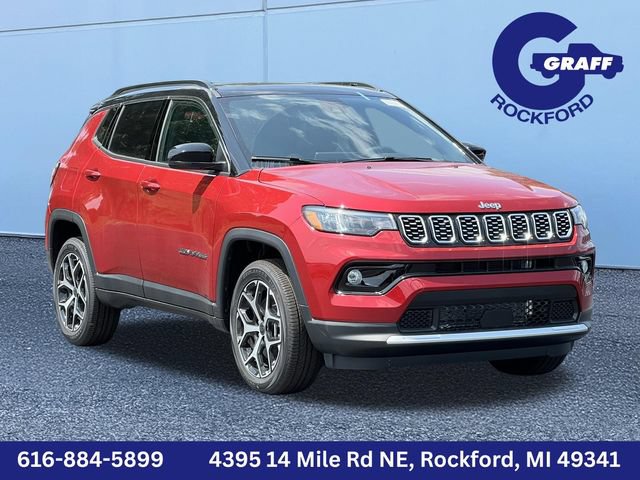 New 2026 Jeep Compass Limited w/ Sun, Sound & Navigation Group