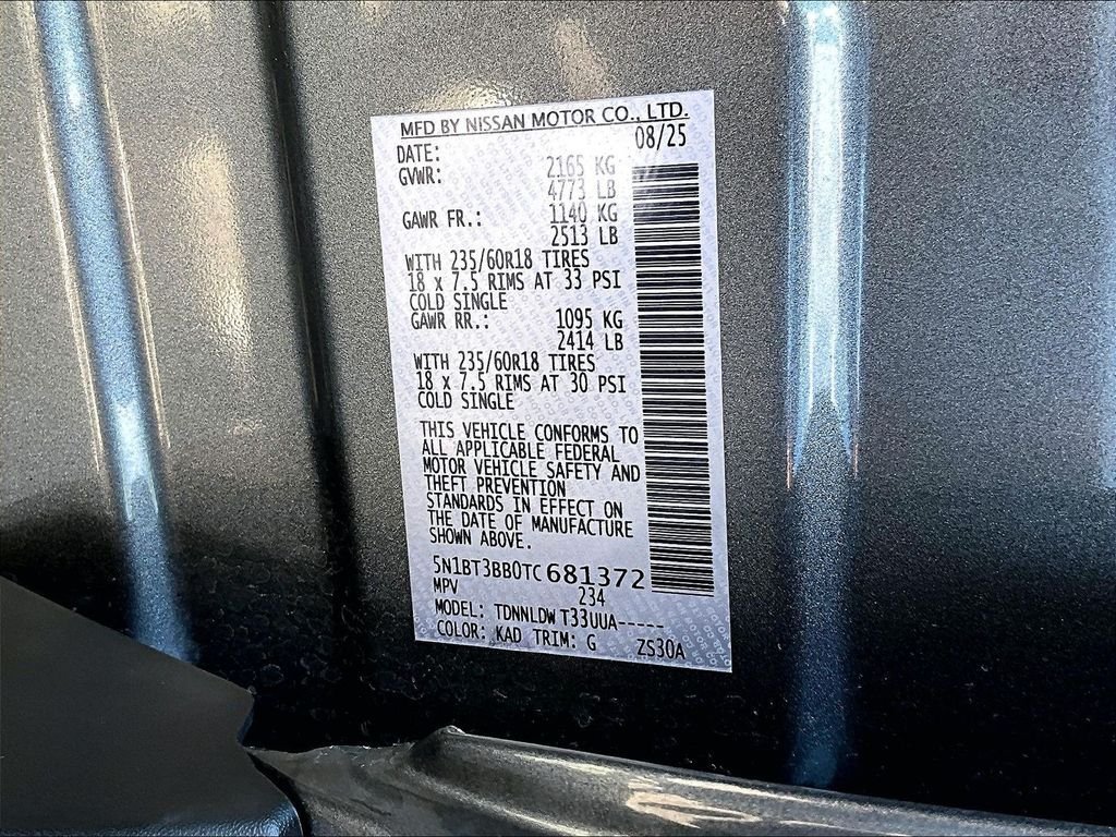 Certified 2026 Nissan Rogue SV AWD/4WD image 35