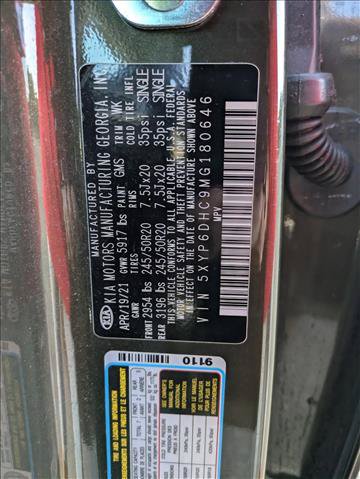 Used 2021 Kia Telluride S AWD/4WD image 15