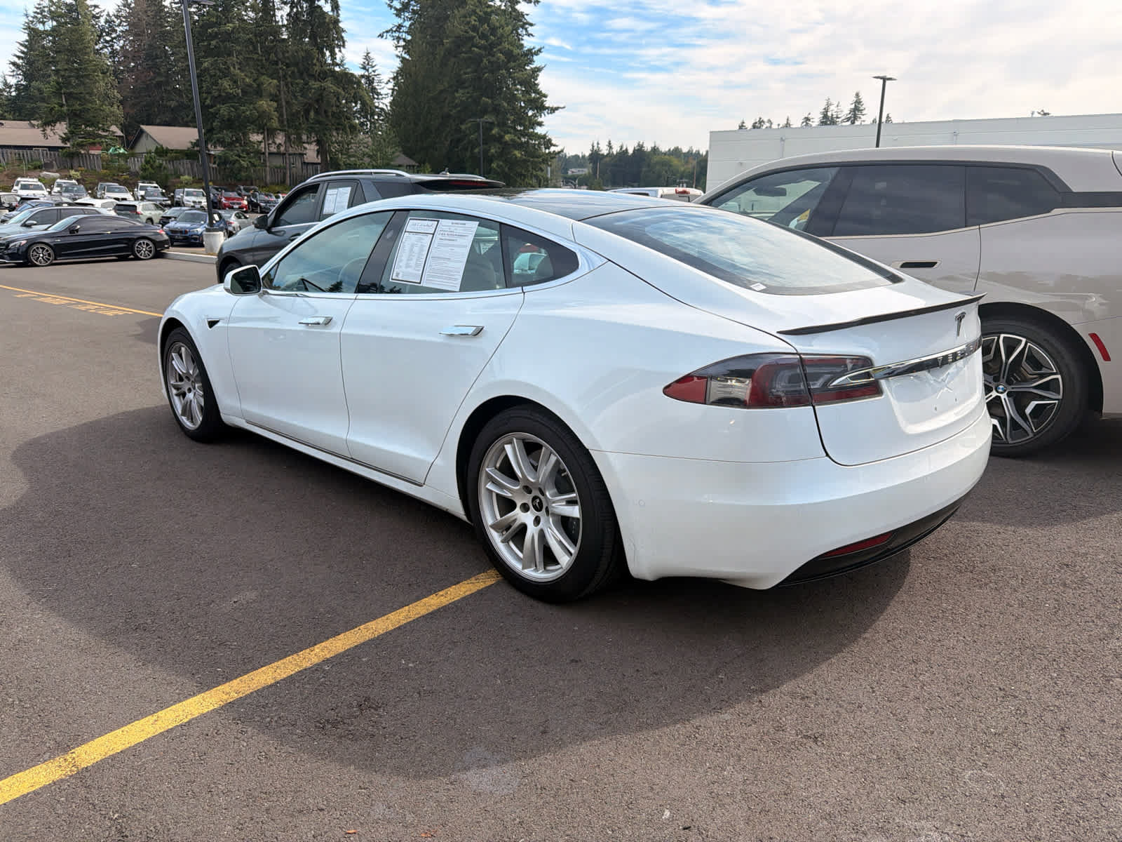 Used 2021 Tesla Model S Long Range Plus AWD/4WD image 3