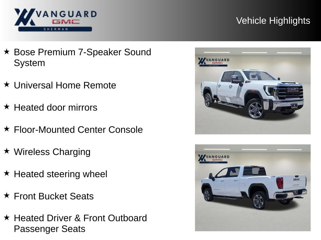 Used 2025 GMC Sierra 2500 SLT w/ SLT Convenience Package AWD/4WD image 11