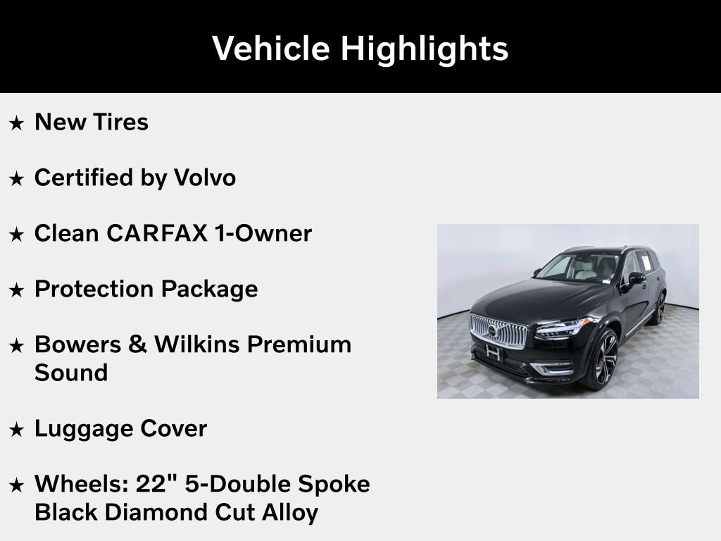 Certified 2024 Volvo XC90 B6 Ultimate w/ Protection Package image 5