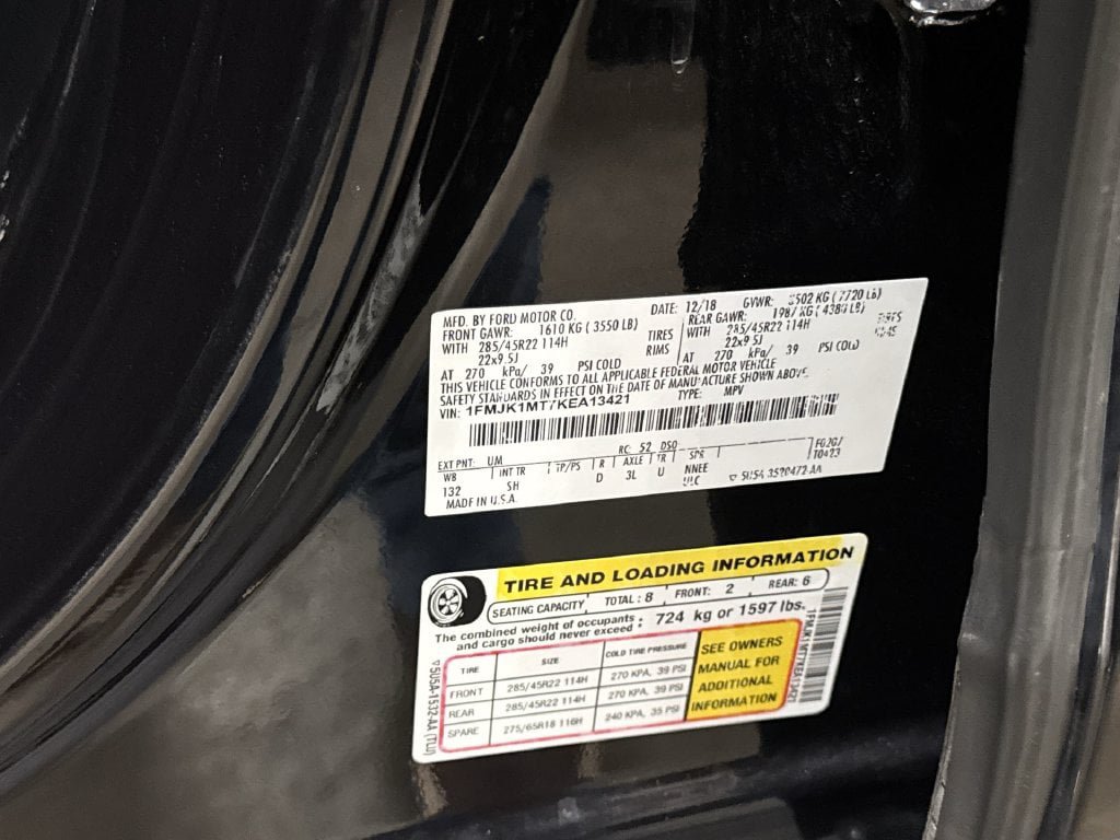 Used 2019 Ford Expedition Max Platinum AWD/4WD image 35