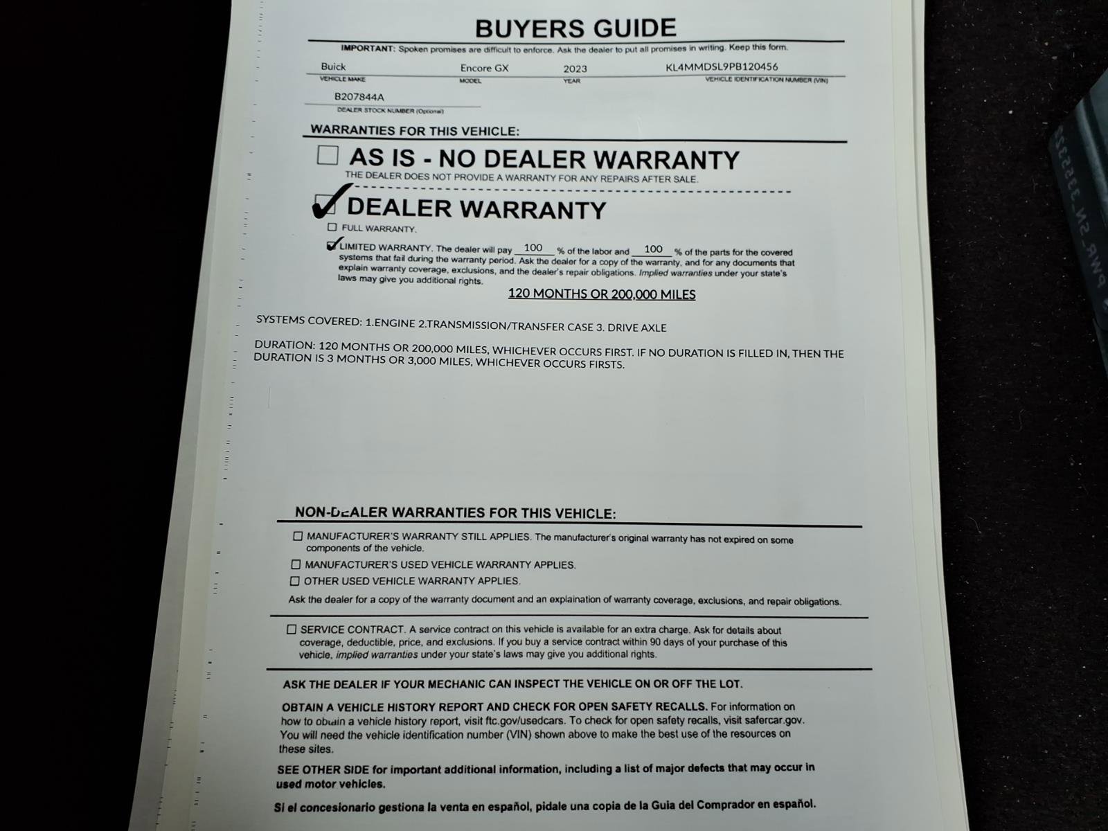 Used 2023 Buick Encore GX Select w/ Sport Touring Package image 41