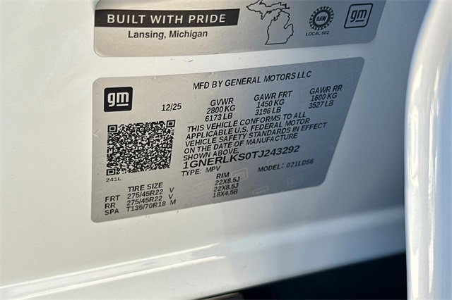 New 2026 Chevrolet Traverse RS image 40