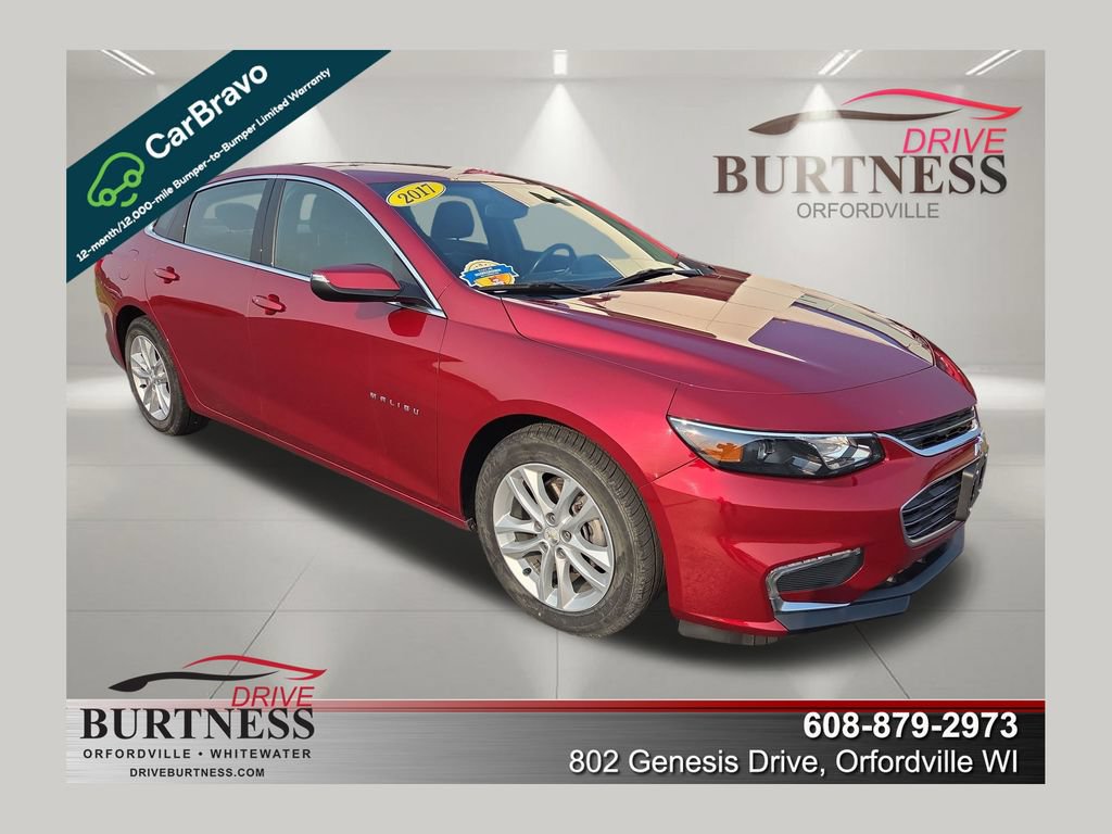 Certified 2017 Chevrolet Malibu LT w/ Leather Package FWD 360° Tour