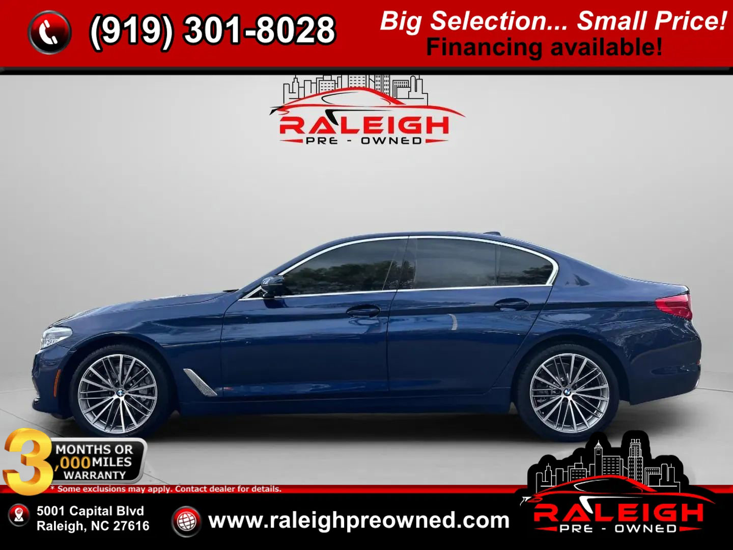 Used 2019 BMW 540i w/ Premium Package