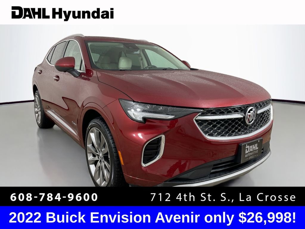 Used 2022 Buick Envision Avenir w/ Premium Seat Package