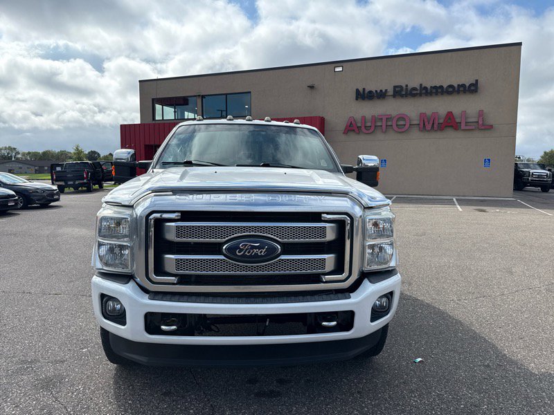 Used 2016 Ford F350 Platinum w/ Snow Plow Prep Package image 8
