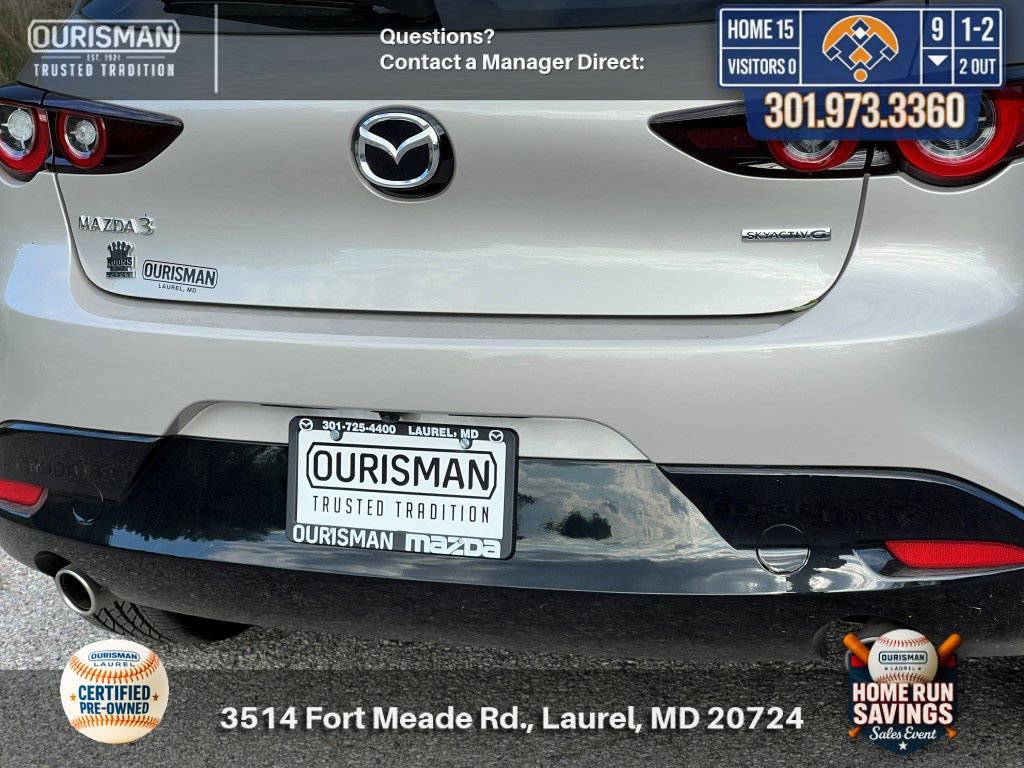 Certified 2025 MAZDA MAZDA3 s FWD image 4