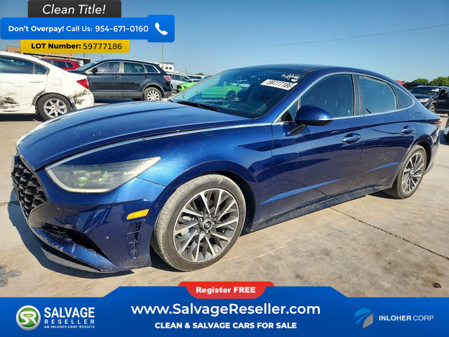 Used 2022 Hyundai Sonata Limited w/ Preferred Accessory Package FWD image 1