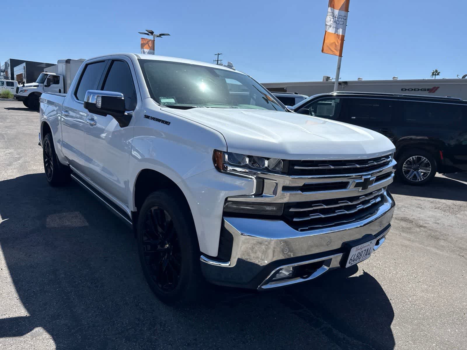 Used 2021 Chevrolet Silverado 1500 LTZ w/ LPO, Dark Essentials Package RWD image 10