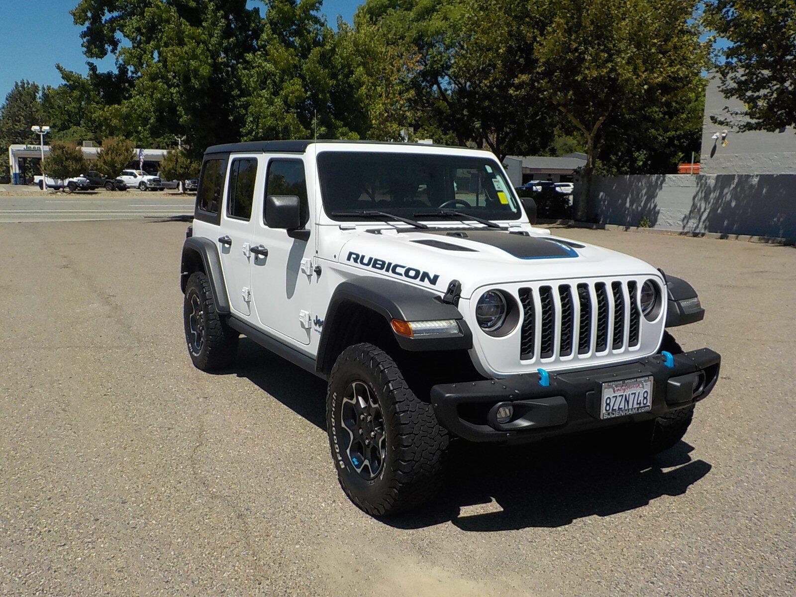 Used 2021 Jeep Wrangler Unlimited Rubicon 4xe w/ Steel Bumper Group AWD/4WD image 3