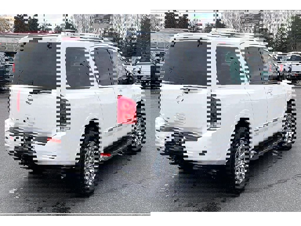 Used 2015 Nissan Armada Platinum w/ 2nd Row Captain Seat Package image 14