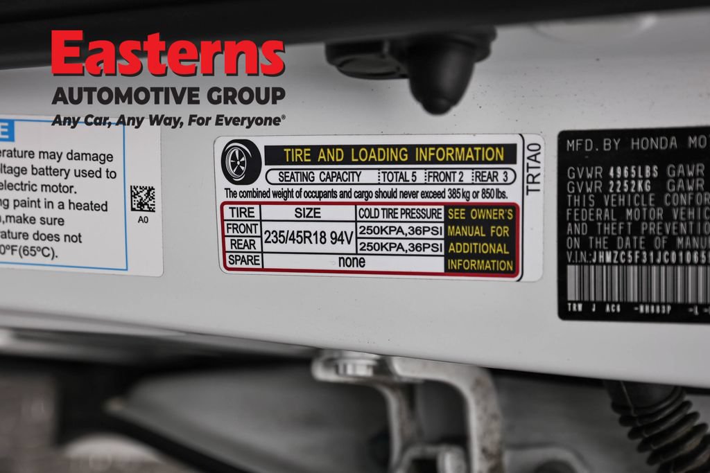 Used 2018 Honda Clarity Touring image 34