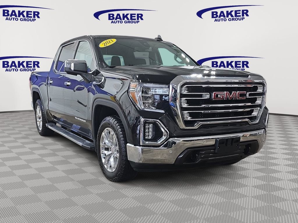 Certified 2021 GMC Sierra 1500 SLT w/ SLT Convenience Package AWD/4WD image 3