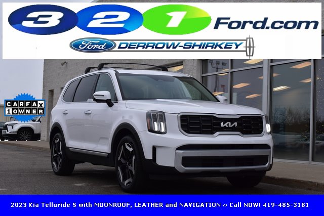 Used 2023 Kia Telluride S w/ S Sunroof Package