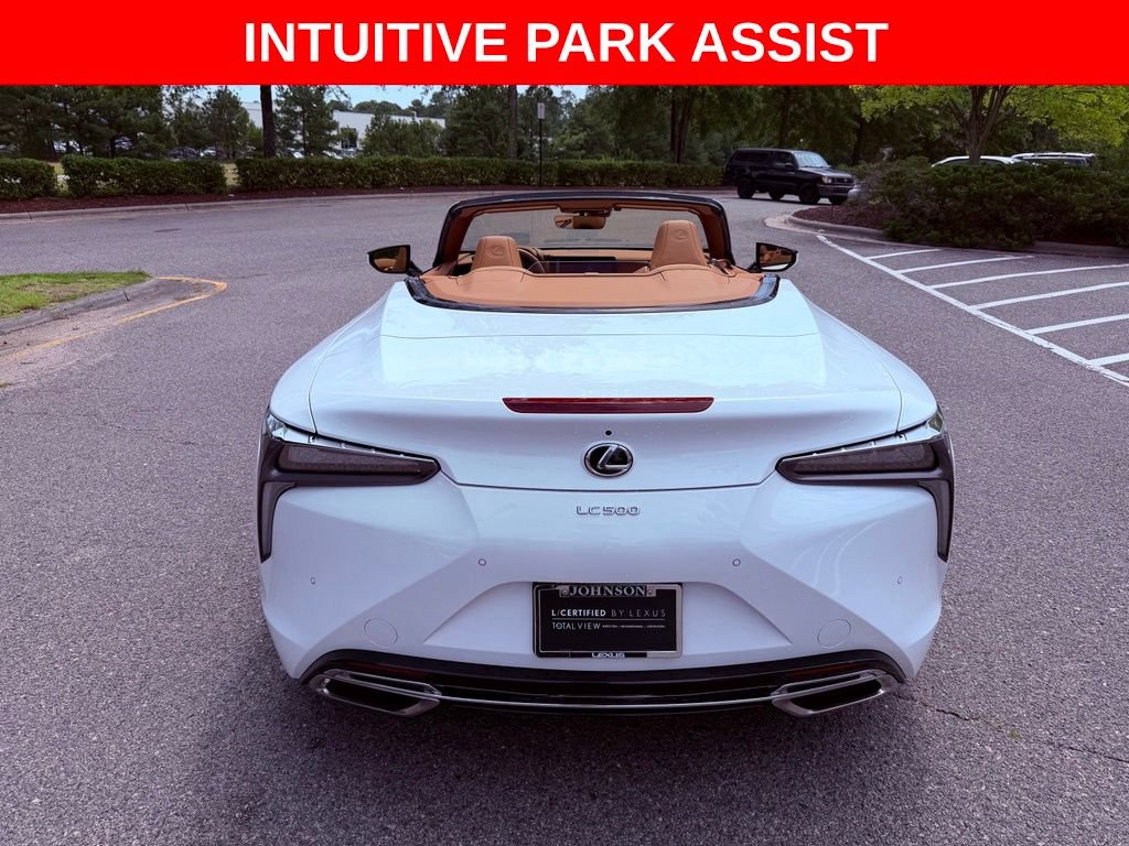 Certified 2024 Lexus LC 500 Convertible w/ Touring Package RWD image 7