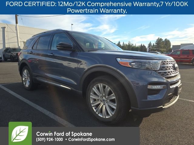 Used 2021 Ford Explorer Limited w/ Equipment Group 301A AWD/4WD image 2