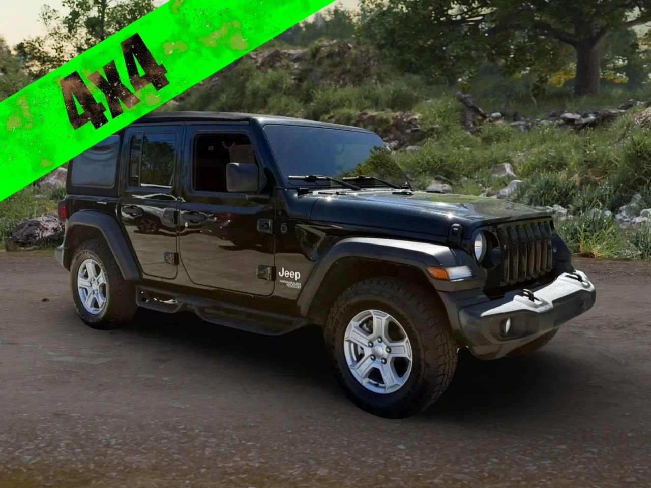 Used 2021 Jeep Wrangler Unlimited Sport image 1