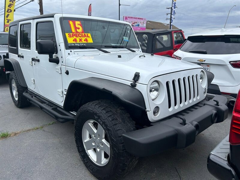 Used 2015 Jeep Wrangler Unlimited Sport w/ Quick Order Package 24S AWD/4WD image 5