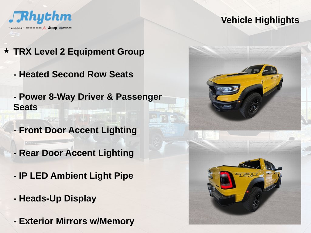 Used 2023 RAM 1500 TRX w/ TRX Level 2 Equipment Group AWD/4WD image 17