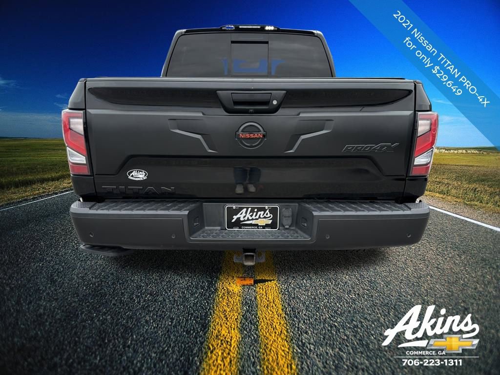 Used 2021 Nissan Titan PRO-4X w/ Pro-4x Convenience Package image 7