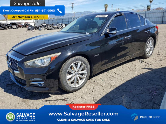 Used 2014 INFINITI Q50 Premium w/ Deluxe Technology Package image 1