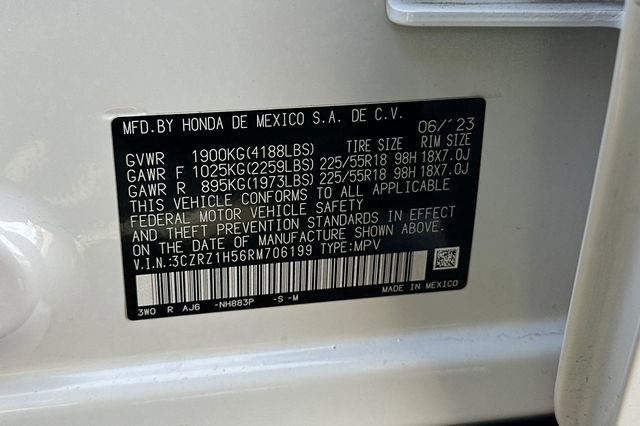 Certified 2024 Honda HR-V Sport image 30