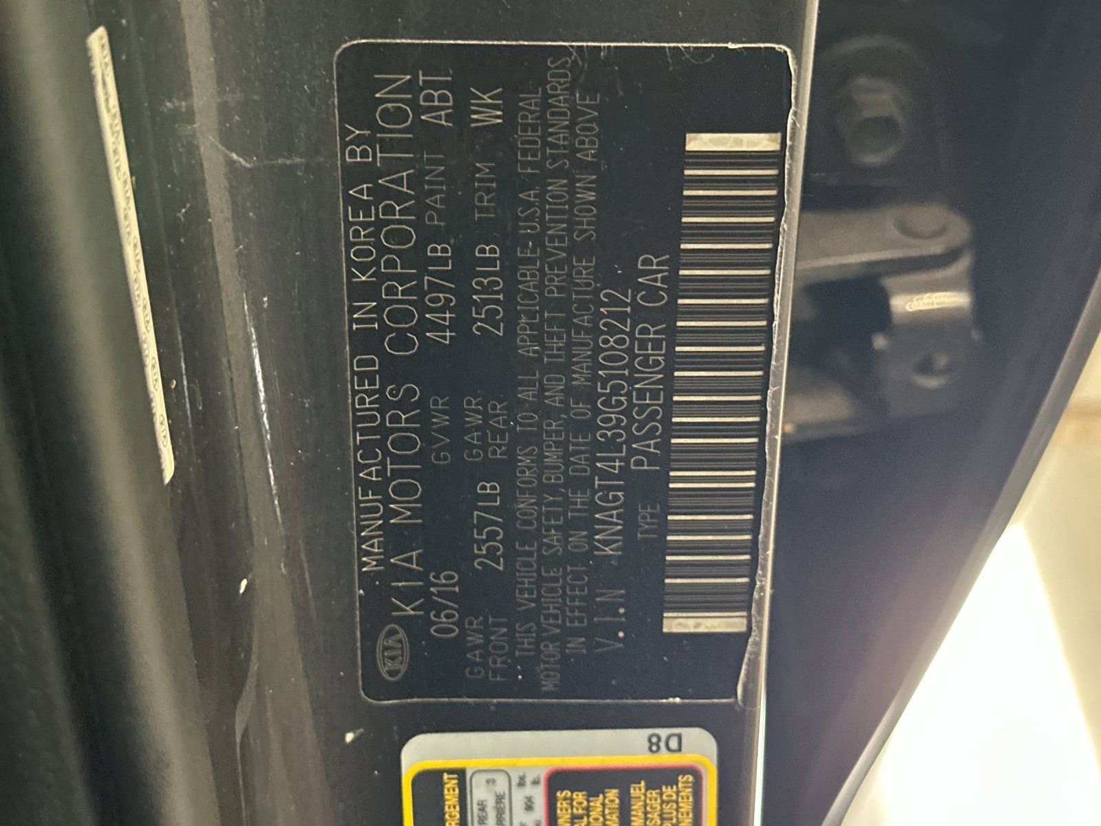 Used 2016 Kia Optima LX image 35