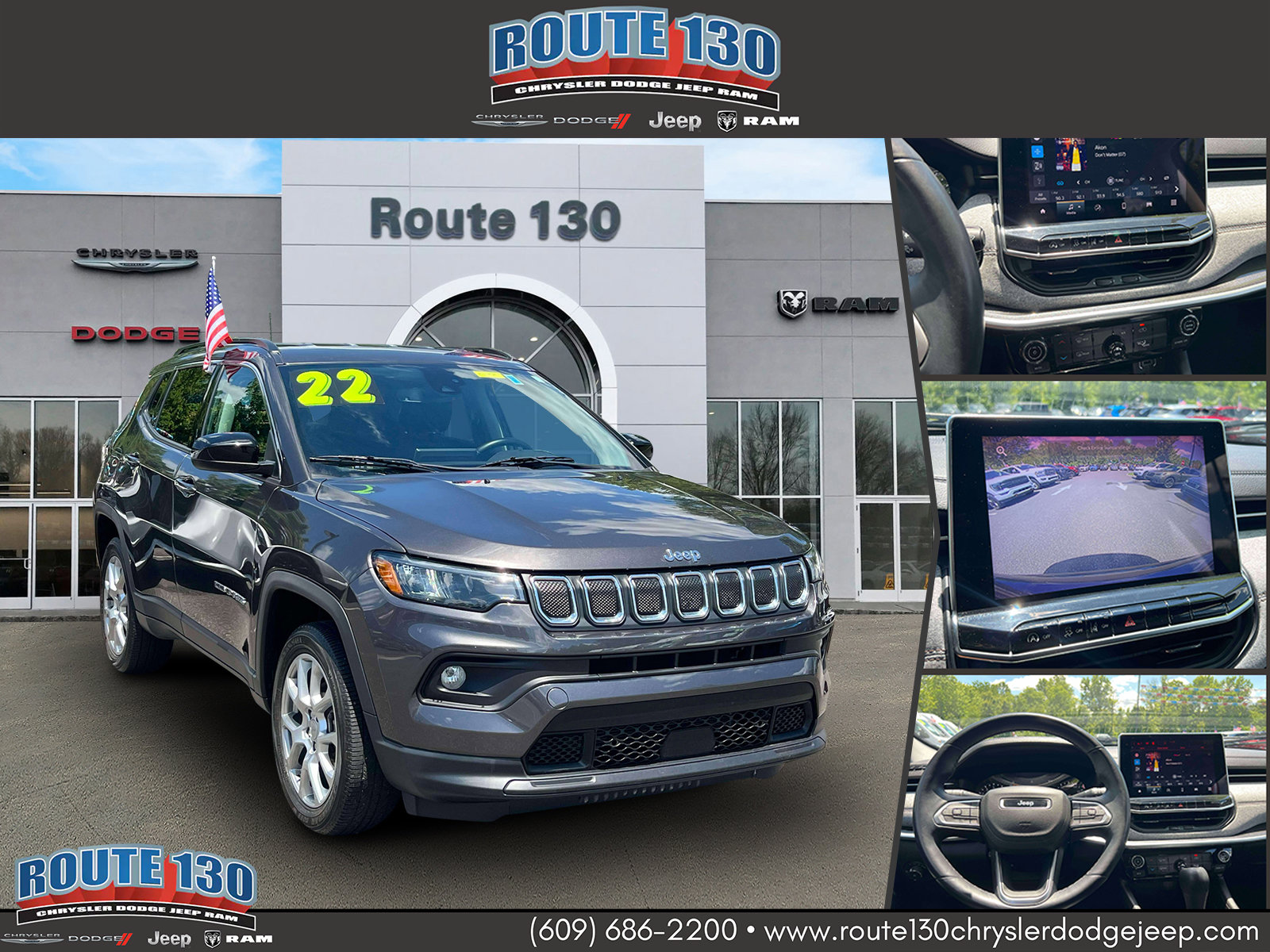 Used 2022 Jeep Compass Latitude AWD/4WD image 1