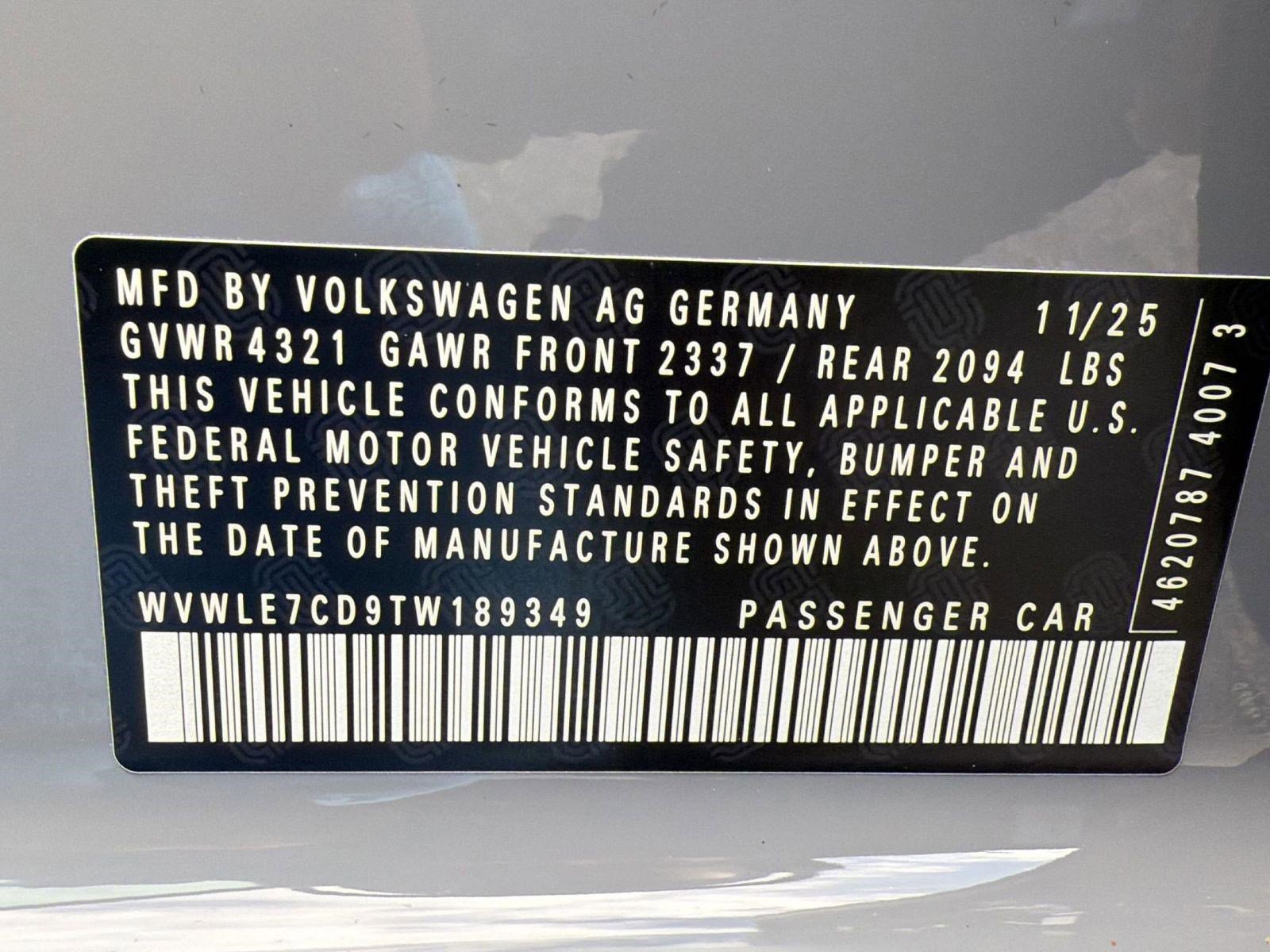 New 2026 Volkswagen Golf S image 17