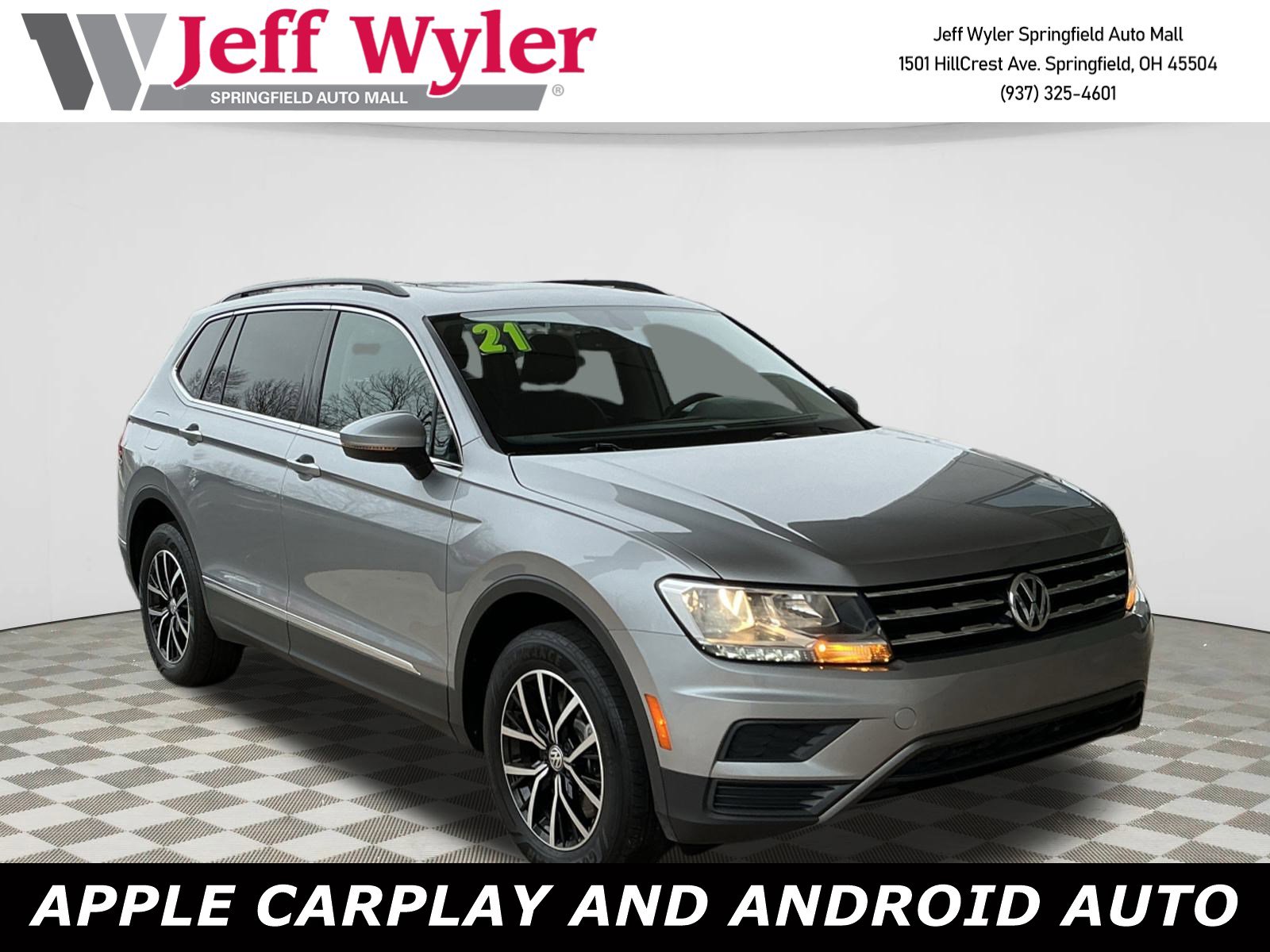 Used 2021 Volkswagen Tiguan SE w/ Panoramic Sunroof Package