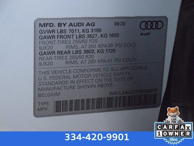 Used 2021 Audi e-tron Premium Plus w/ Premium Plus Package image 43