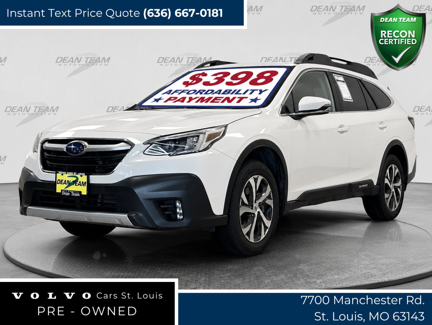 Used 2021 Subaru Outback Limited XT w/ Popular Package #2